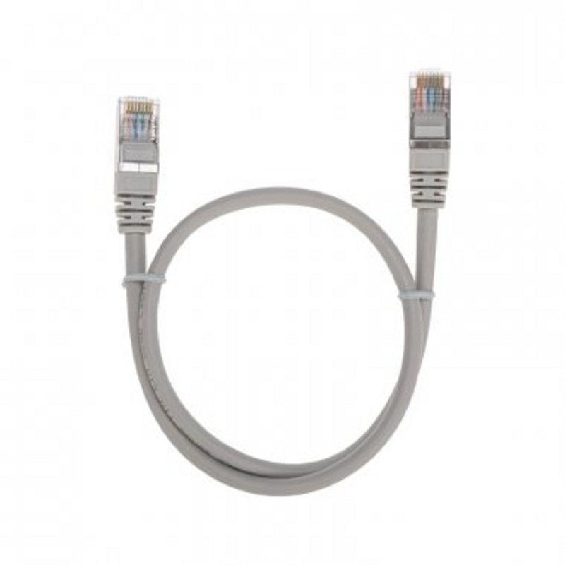 Rexant (02-0110-05) Патч-корд F/UTP, CAT 5e, RJ45-RJ45, 26AWG, LSZH, серый, 0,5м