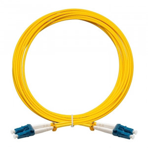 Exegate EX295143RUS Патч-корд волоконно-оптический ExeGate FC-D-9-LC-LC-5M-LSZH (Шнур ВО SM 9/125 (OS2/G.652.D), LC/UPC-LC/UPC, Duplex, LSZH, 5м)