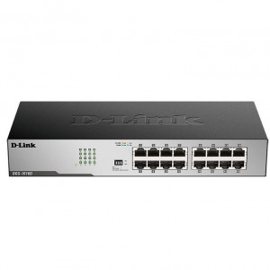 D-Link DGS-1016D/J1A Неуправляемый коммутатор с 16 портами 10/100/1000Base-T