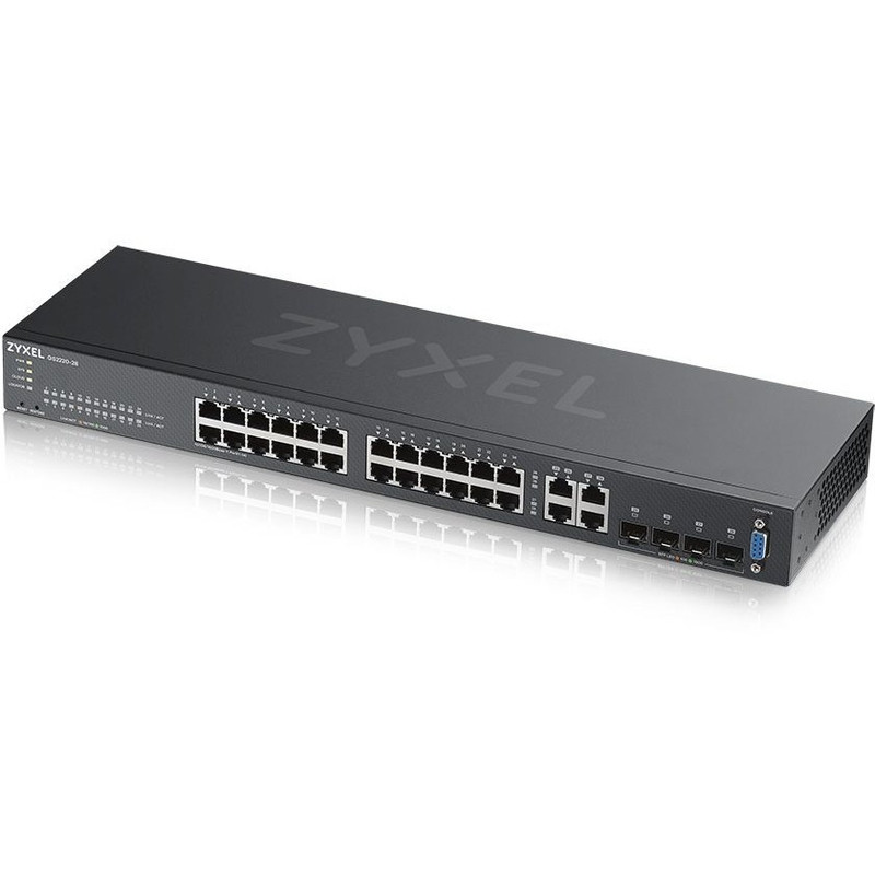 ZYXEL GS2220-28-EU0101F Коммутатор NebulaFlex Pro 28G управляемый