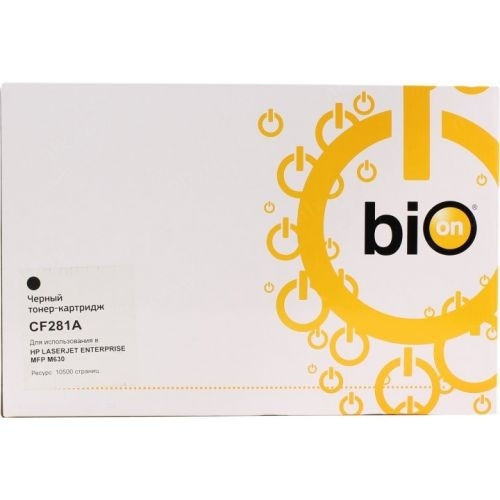 Bion CF281A Тонер Картридж черный для HP LJ Enterprise M630/M604n/M605n/M606dn (10500стр.)