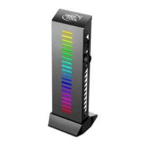 Держатель для видеокарты Deepcool GH-01 A-RGB (комплект цветового дооснащения корпуса, ARGB, подключение 3pin (+5V-D-G)) Color Box 