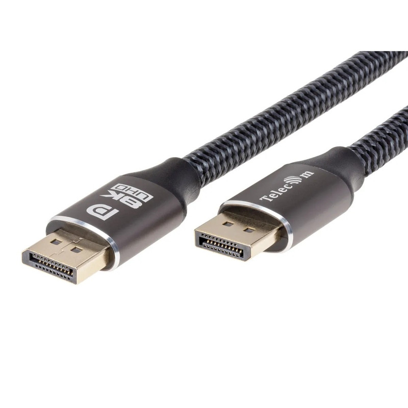 Кабель соединительный DP-DP 1.4V 8K@60Hz  2м, Telecom Pro <TCG750-2M>