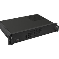 Exegate EX297712RUS Серверный корпус ExeGate Pro 2U300-04 <RM 19", высота 2U, глубина 300, БП 1000PPH-SE, USB>