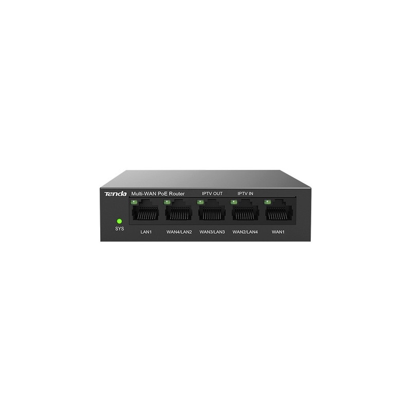 TENDA G0-5G-PoE 5-портовый гигабитный Ethernet-маршрутизатор PoE