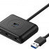 USB - Разветвитель (хаб) Ugreen CR113 (20291) 1 USB-А - 4xUSB 3.0 Длина кабеля 1 м. Цвет: черный