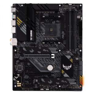ASUS TUF GAMING B550-PRO (Socket AM4, ATX, 4xDDR4(128GB), DP/HDMI, 1xPCIe 4.0x16/1xPCIe 3.0x16/3xPCIe 3.0, 1xLAN (2.5GbE), 6xSATA 6Gb/s, 2xM.2, 1xUSB-C, 3xUSB 3.2, 4xUSB 2.0)