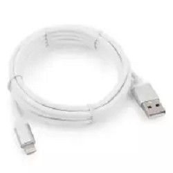 Cablexpert Кабель для Apple CC-S-APUSB01W-0.5M, AM/Lightning, серия Silver, длина 0.5м, белый, блистер