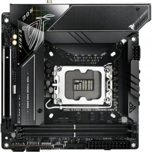 Материнская плата ASUS ROG STRIX Z690-I GAMING WIFI LGA1700 mini-ATX 2xDDR5 PCIEx16 2xM.2 HDMI 2.5GLAN WIFI (460961) {6}