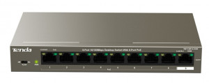 TENDA TEF1109P-8-102W Коммутатор настольный 9-Ports 10/100 Base-TX 8-Ports PoE(PoE бюджет 92W)