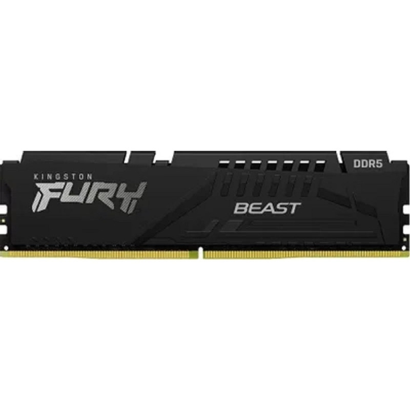 Память оперативная/ Kingston 8GB 6000MT/s DDR5 CL30 DIMM FURY Beast Black EXPO