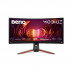 LCD BenQ 34" EX3410R черный MOBIUZ {IPS 3840x1600 Curvature 1000R 144Hz 1ms 21:9 350(400)cd 1000:1 178/178 2xHDMI M/M матовая HAS Pivot 300cd 178/178 DisplayPort UWQHD USB}