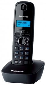 Panasonic KX-TG1611RUF (сиреневый) {АОН, Caller ID,12 мелодий звонка,подсветка дисплея,поиск трубки}