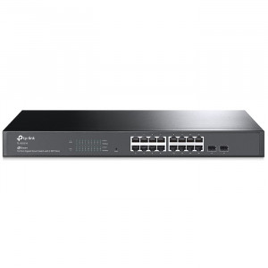 TP-Link TL-SG2218 JetStream 16-портовый гигабитный Smart коммутатор с 2 SFP слотами