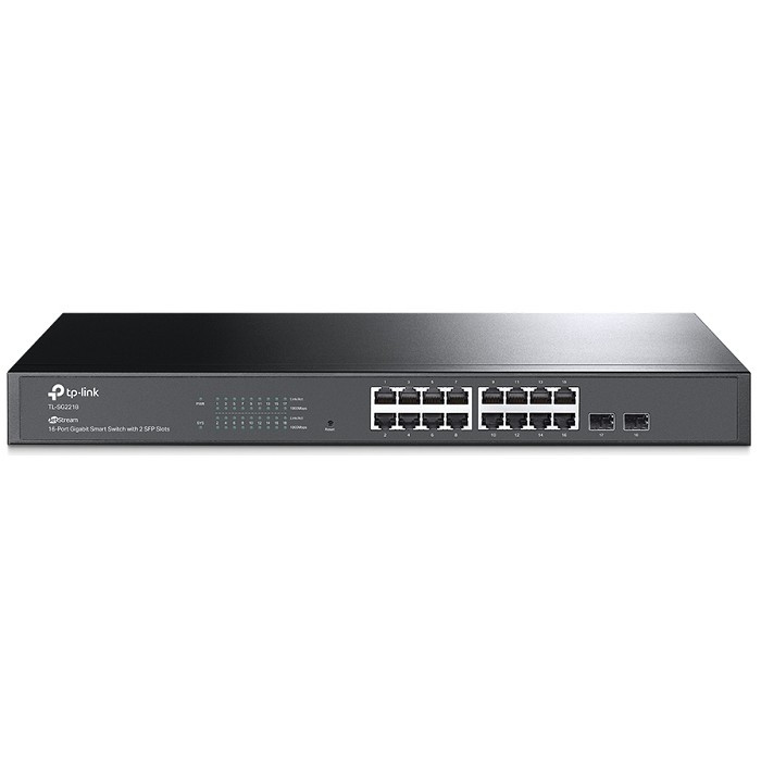 TP-Link TL-SG2218 JetStream 16-портовый гигабитный Smart коммутатор с 2 SFP слотами