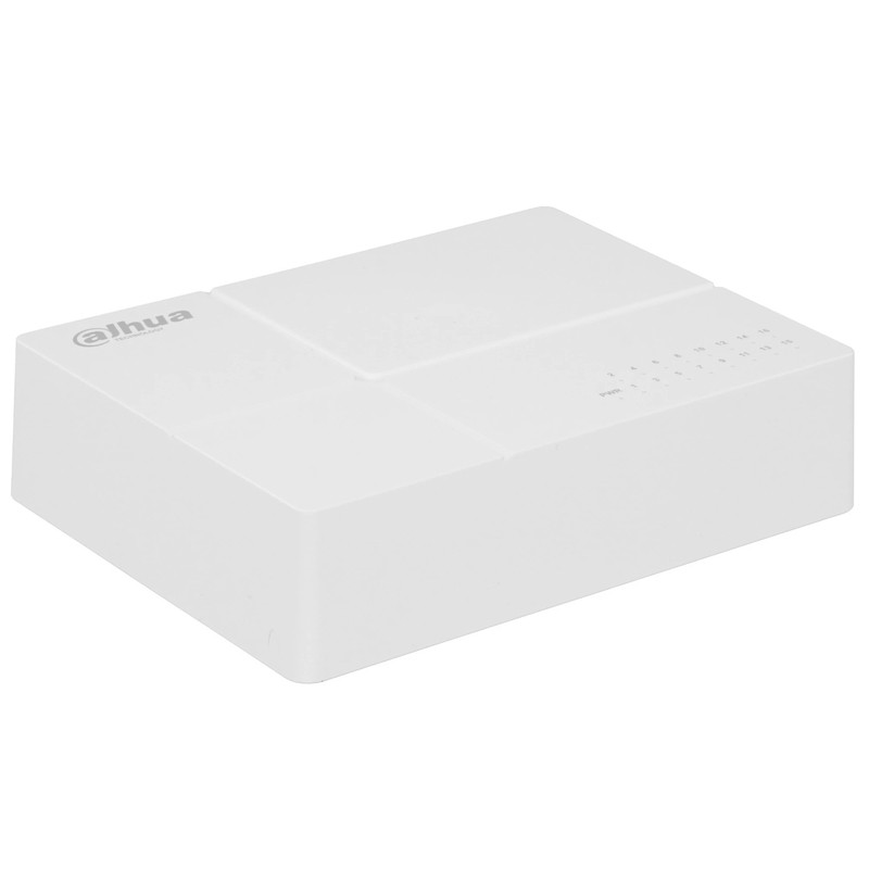 DAHUA DH-SF1016L16-портовый неуправляемый коммутатор 16 RJ45 10/100 Мбит/с;: 3.2 Гбит/с