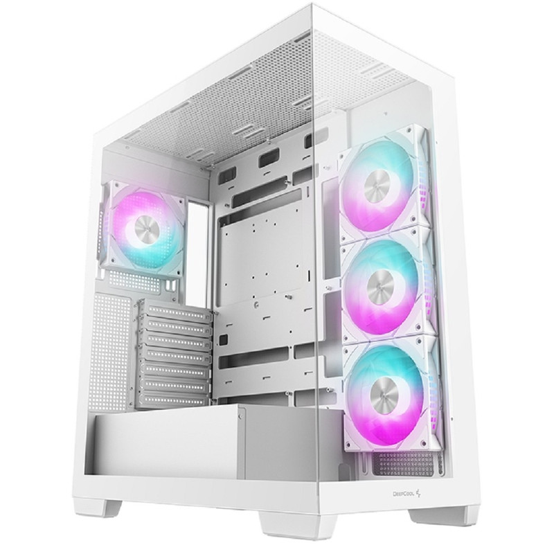 Deepcool CG580 4F White (ATX, без БП, 2*USB3.0 Type-A+USB3.2 Type-C) (R-CG580-WHADA4-G-1)