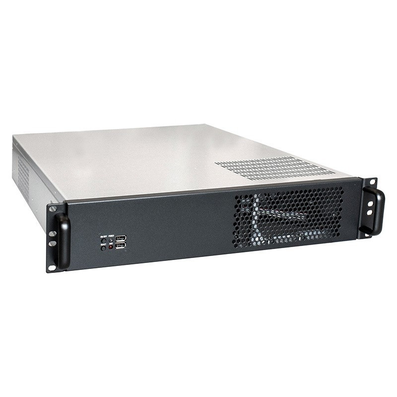 Exegate EX284973RUS Серверный корпус ExeGate Pro 2U550-08 <RM 19", высота 2U, глубина 550, БП 500ADS, 2*USB>