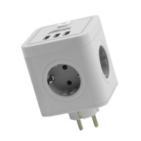 RITMIX RM-043 White Сетевой фильтр с кнопкой питания {16А, 4 розетки, 3 USB} {80003358} RITMIX RM-043 White Сетевой фильтр с кнопкой питания {16А, 4 розетки, 3 USB} {80003358}