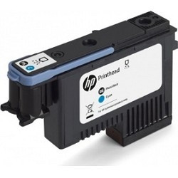 HP F9J86A Печатающаяя головка №744, Photo Black/Cyan {Designjet, (300ml)}