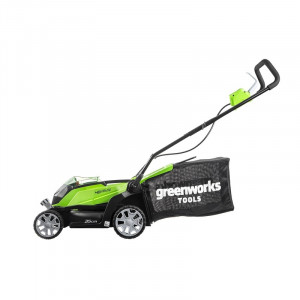 Greenworks Газонокосилка аккумуляторная G40LM35, {40V, 35 см, без АКБ и ЗУ} [2501907]