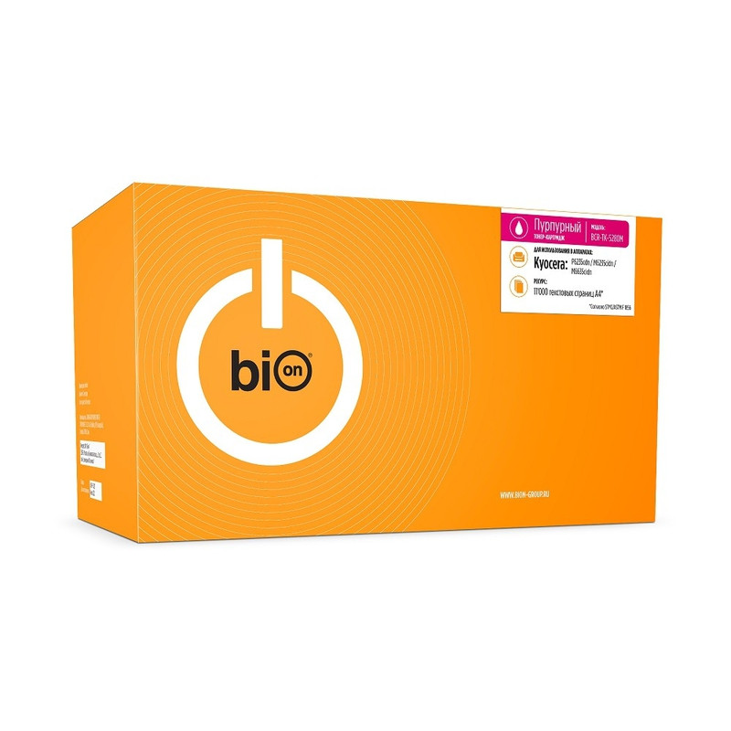 Bion TK-5280M Тонер-картридж для Kyocera P6235cdn/M6235cidn/M6635cidn (11'000 стр.) Пурпурный