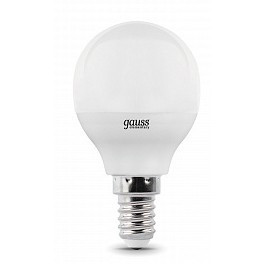 GAUSS 53210 Светодиодная лампа LED Elementary Шар 10W E27 880lm 3000K 1/10/100 0