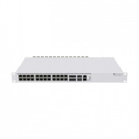 MikroTik CRS326-4C+20G+2Q+RM Коммутатор, 4Combo 10G/2.5G, 20*2.5Gbit RJ45, 2QSFP+*40Gbit MikroTik CRS326-4C+20G+2Q+RM Коммутатор, 4Combo 10G/2.5G, 20*2.5Gbit RJ45, 2QSFP+*40Gbit