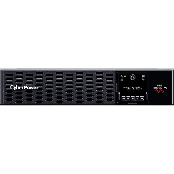 UPS CyberPower PR2200ERTXL2UA {2200VA/2200W USB/RS-232/EPO/Dry/SNMPslot (IEC C13 x 6, IEC C19 x 2) (12V / 6AH х 8)}