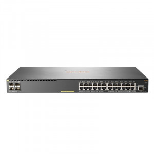 Aruba 2930F 24G PoE+ 4SFP Swch (24x10/100/1000 RJ-45 PoE+, 4xSFP, L3 lite, PoE 370W, 19")