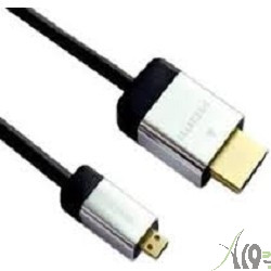 Defender  А/В HDMI08-04PRO (ver. 1.4) HDMI(M)-microHDMI(M), 1м, BL (87462)