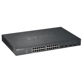 ZYXEL XGS1930-28-EU0101F Гибридный Smart L2+ коммутатор ZYXEL Nebula Flex XGS1930-28, 24xGE, 4xSFP+, бесшумный (без вентилятора), автономное/облачное управление