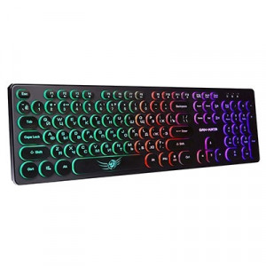 Dialog Gan-Kata Клавиатура KGK-16U BLACK - игровая с RGB-подсветкой, USB, черная