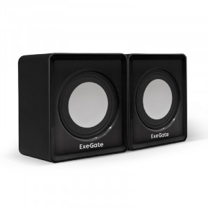 Exegate EX287057RUS Акустическая система 2.0 ExeGate Disco 140 Black (питание USB, 2х3Вт (6Вт RMS), 100-20000Гц, черный)