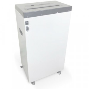 Уничтожитель документов и медианосителей ГЕЛЕОС СП65-4, P-4 (4 ур-нь секр.), фрагмент 3,9х40мм, 30 лист (70г/м2), флеш-карты/CD/пл.карты/скрепки/скобы, 65 литров