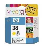 HP C9417A Картридж №38, Yellow {PhotoSmart Pro B9180, (27ml)}