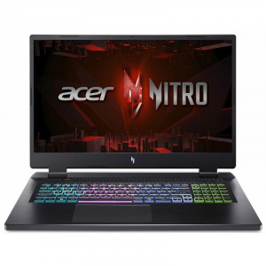 Acer Nitro AN17-41-R83D [NH.QL2CD.002] Black 17.3"(2560x1440  Ryzen 7 7735HS(3.2Ghz)/16384Mb/1024PCISSDGb/RTX4070(8192Mb)/NoOs}