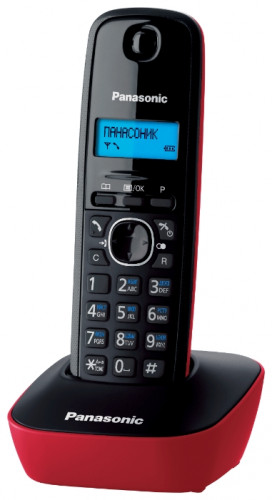 Panasonic KX-TG1611RUW (белый) {АОН, Caller ID,12 мелодий звонка,подсветка дисплея,поиск трубки}