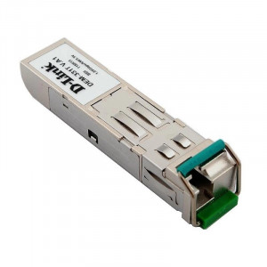 D-Link 331T/40KM/B1A WDM SFP-трансивер с 1 портом 1000Base-BX-D (Tx:1550 нм, Rx:1310 нм) для одномодового оптического кабеля (до 40 км)