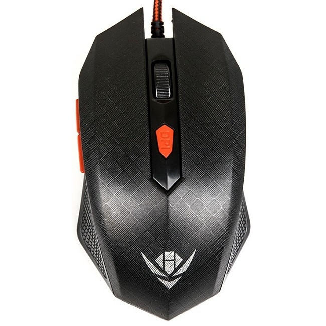 Мышь Dialog MOG-08U Nakatomi Gaming - 6 кнопок + ролик, USB ,черная