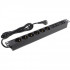 Exegate EX280869RUS Блок розеток ExeGate ServerPro PDU-19H011 Al-5C136S-EU2.5, 19",1U,алюм, 5C13, 6Sch,евровилка, 2.5м