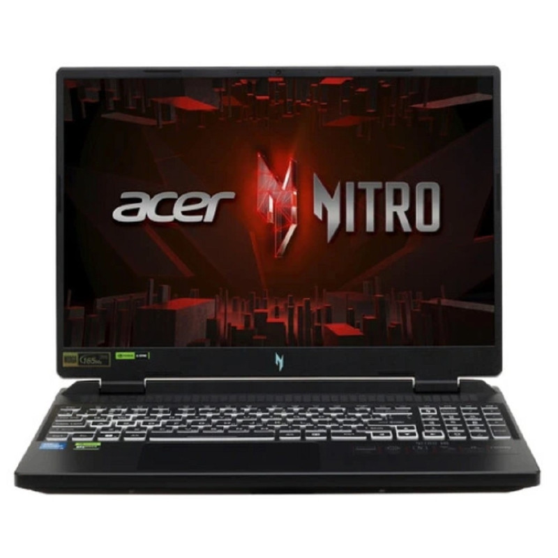 Acer Nitro AN16-42-R3S3 [NH.QSLCD.006] Black  16" {WQXGA  Ryzen 9 8945HS / 32 GB DDR5 / SED SSD 1TB / RTX 4070 8GB / KB backlight /NoOS}