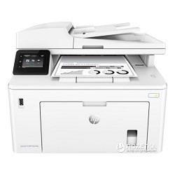 HP LaserJet Pro M227fdw (G3Q75A) принтер/сканер/копир/факс, A4, 28 стр/мин, ADF, дуплекс, USB, LAN, WiFi (repl. CF485A M225dw)