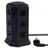 RITMIX RM-2123C Black Сетевой фильтр с кнопкой питания {16А, 12 розеток, 2 USB Type-C,3 USB А (5 В, 2,4 А), 2 м } {80003367} RITMIX RM-2123C Black Сетевой фильтр с кнопкой питания {16А, 12 розеток, 2 USB Type-C,3 USB А (5 В, 2,4 А), 2 м } {80003367}