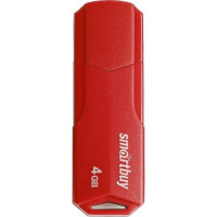 Smartbuy USB Drive 4GB CLUE Red (SB4GBCLU-R) 