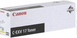 Canon C-EXV17Y   0259B002 Тонер для копиров для iRC4080i/4580i, Желтый, 30 000 стр.