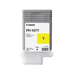 Canon PFI-107Y 6708B001 Картридж для  iPF680/685/770/780/785, Желтый, 130ml