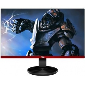 LCD AOC 23.8'' G2490VXA Black-Red {VA 1920х1080 144Hz 350cd 178/178 3500:1 1ms 8bit HDMI1.4 DisplayPort1.2 AdaptiveSync FreeSync(Prem) 2x2W AudioOut VESA}