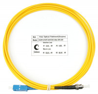 Cabeus FOP(s)-9-SC-ST-3m Шнур оптический simplex SC-ST 9/125 sm 3м LSZH Cabeus FOP(s)-9-SC-ST-3m Шнур оптический simplex SC-ST 9/125 sm 3м LSZH