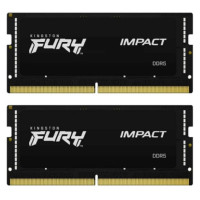 Память оперативная/ Kingston 64GB 4800MT/s DDR5 CL38 SODIMM (Kit of 2) FURY Impact PnP Память оперативная/ Kingston 64GB 4800MT/s DDR5 CL38 SODIMM (Kit of 2) FURY Impact PnP